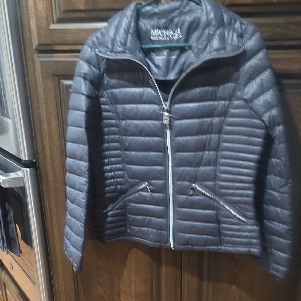 Michael Kors Charcoal Quilted Jacket